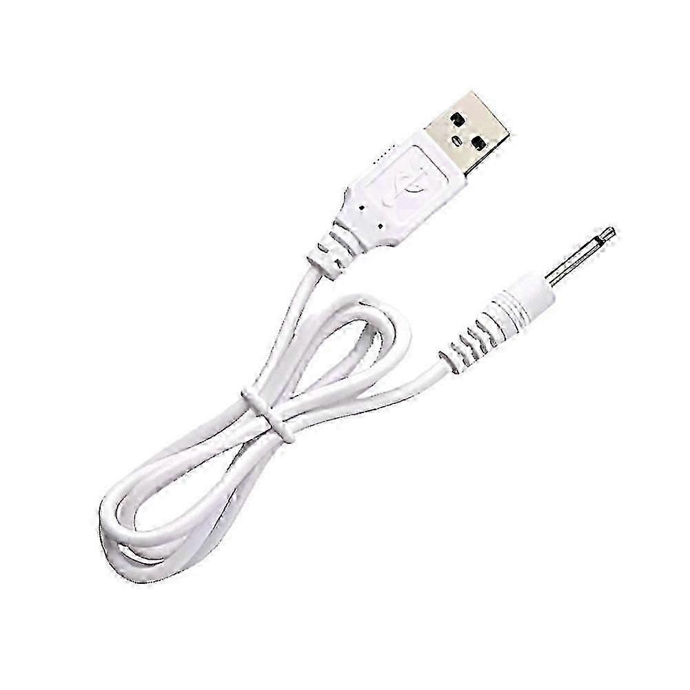 2-Piece Replacement DC Charging Cable with USB Connector - 2.5mm for Various UK Electronic Devices