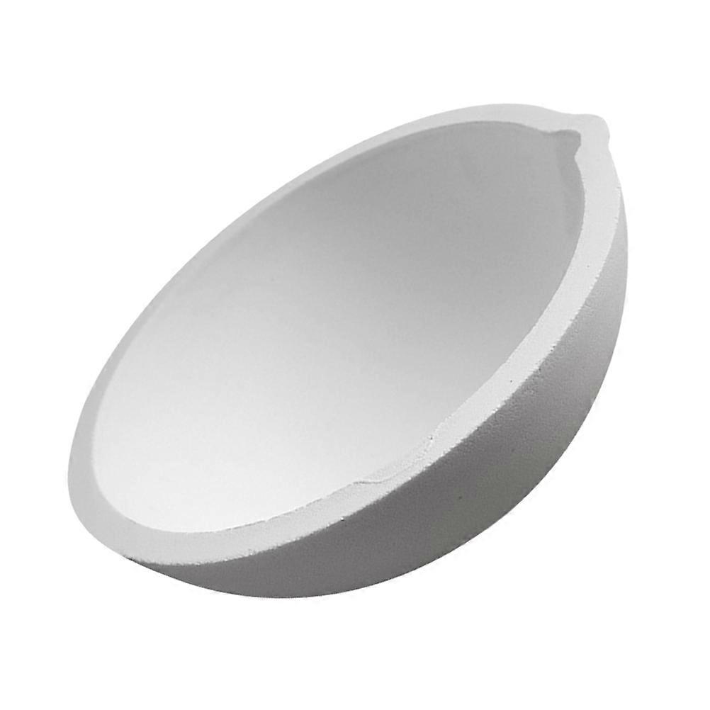 Ceramic Round Evaporating Dish with Spout for Laboratory 1Pcs Use