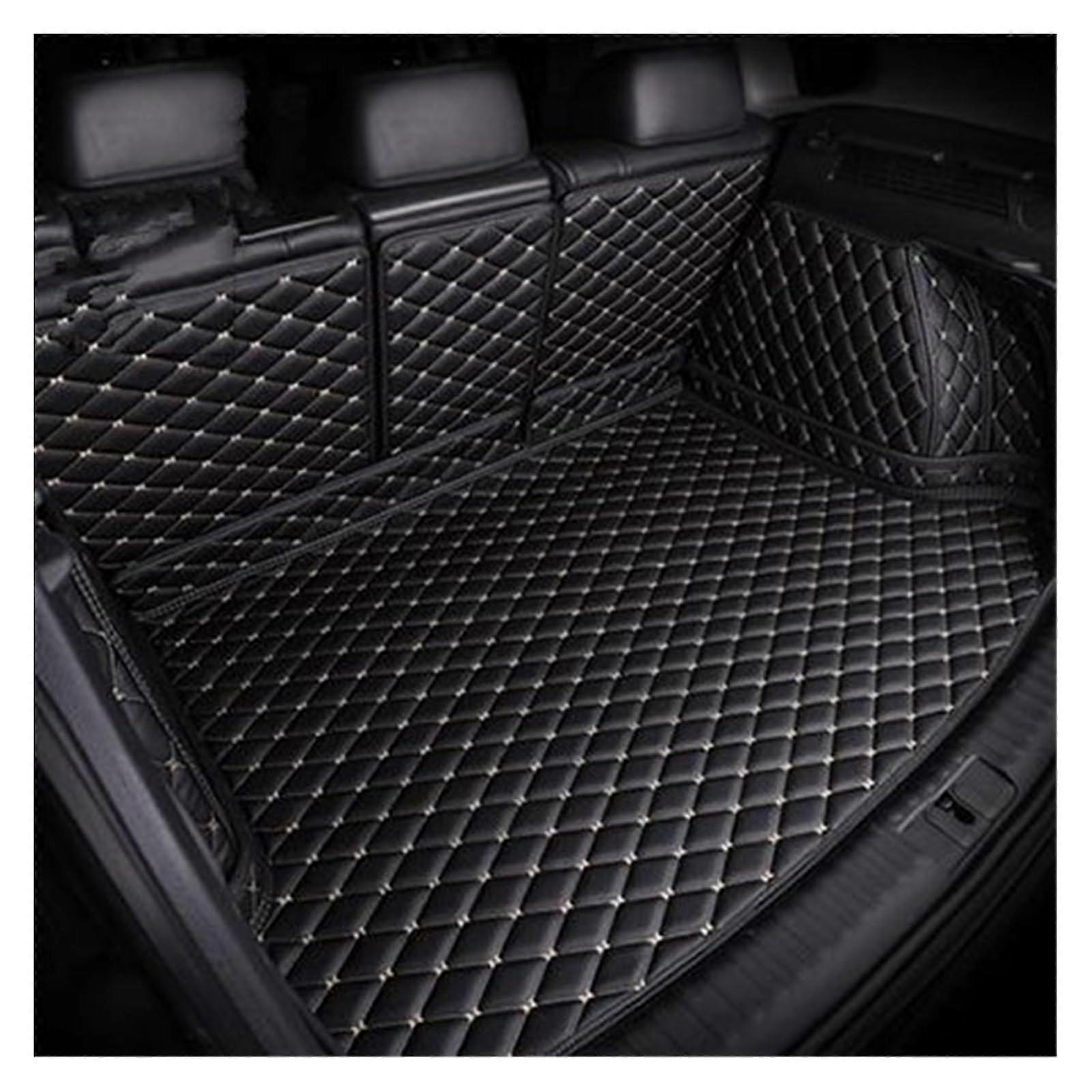 Car Trunk Mat For Land Rover Freelander 2 20102015 Custom Fit NonSlip EasyToClean Beige Lines Boot Liners