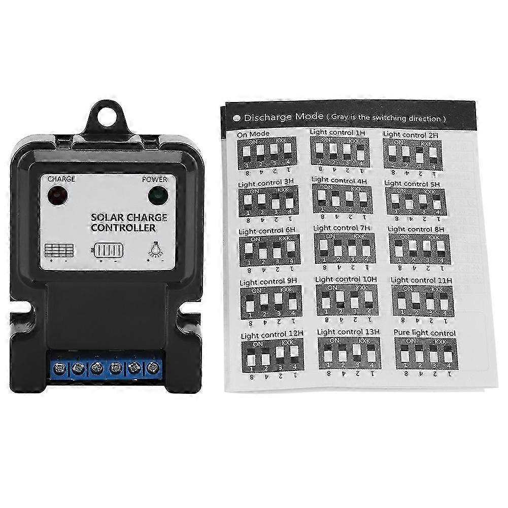 PWM Intelligent Solar Energy Discharge Charge Controller Efficient Regulator 4V 3A 26s