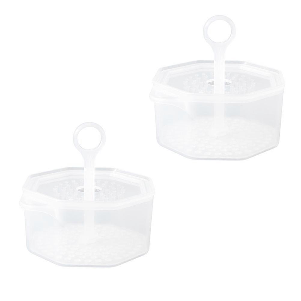 Facial Cleanser Foamer 2 Sets Emulsion Bubbler Ideal For Daily Bathroom Use With White Color And Skin Cleaning Ability