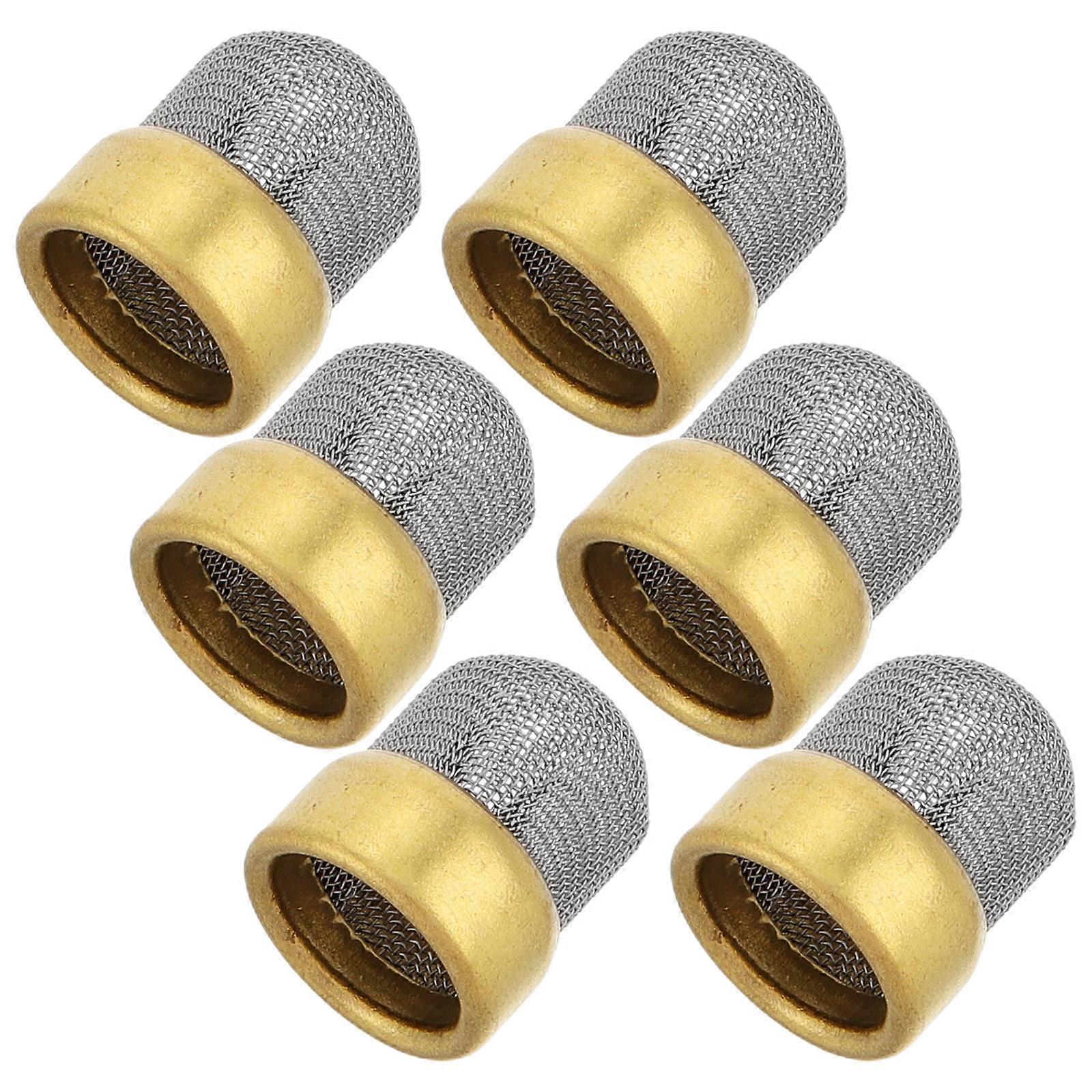 Inlet Suction Strainer Mesh Filter 6Pcs Designed For Baking Equipment Easy Lubrication With Efficient Filtering Capability