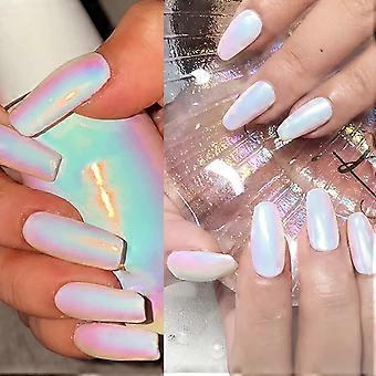 Pure Vie Glitzerpulver Für Nägel – 12 Farben, Chrome-Effekt, Für Nail Art & Body