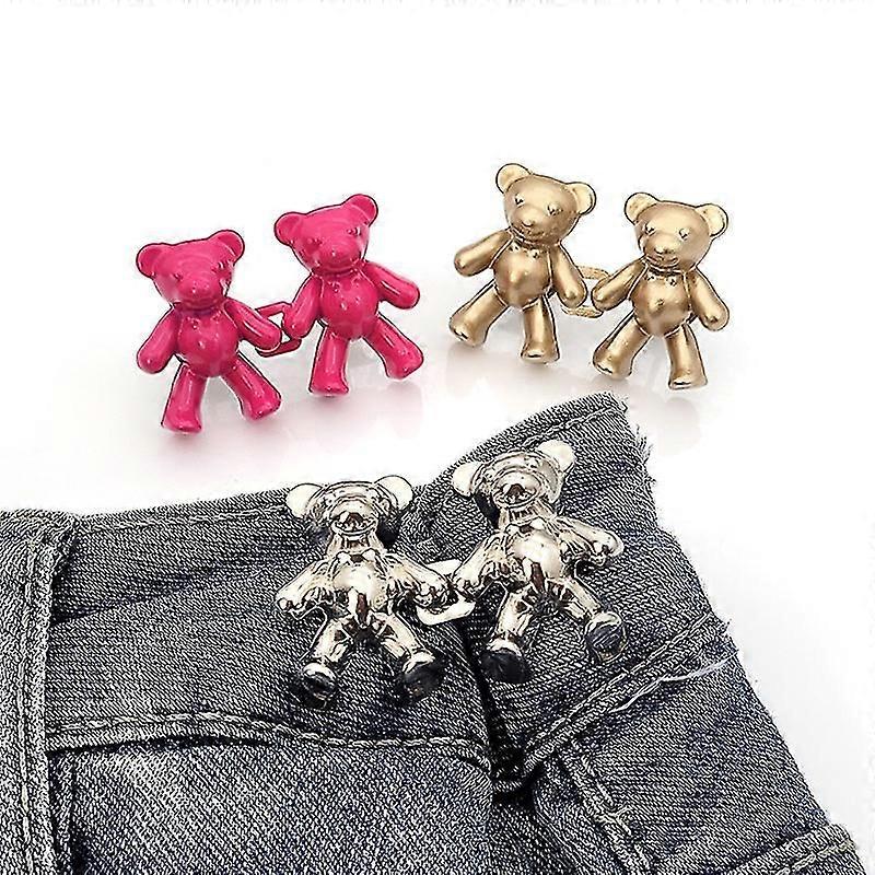 Bear Handle Waist Buckle Jeans Waist Adjustment Large Change Small Nail-free Removable Fixed Artifact
