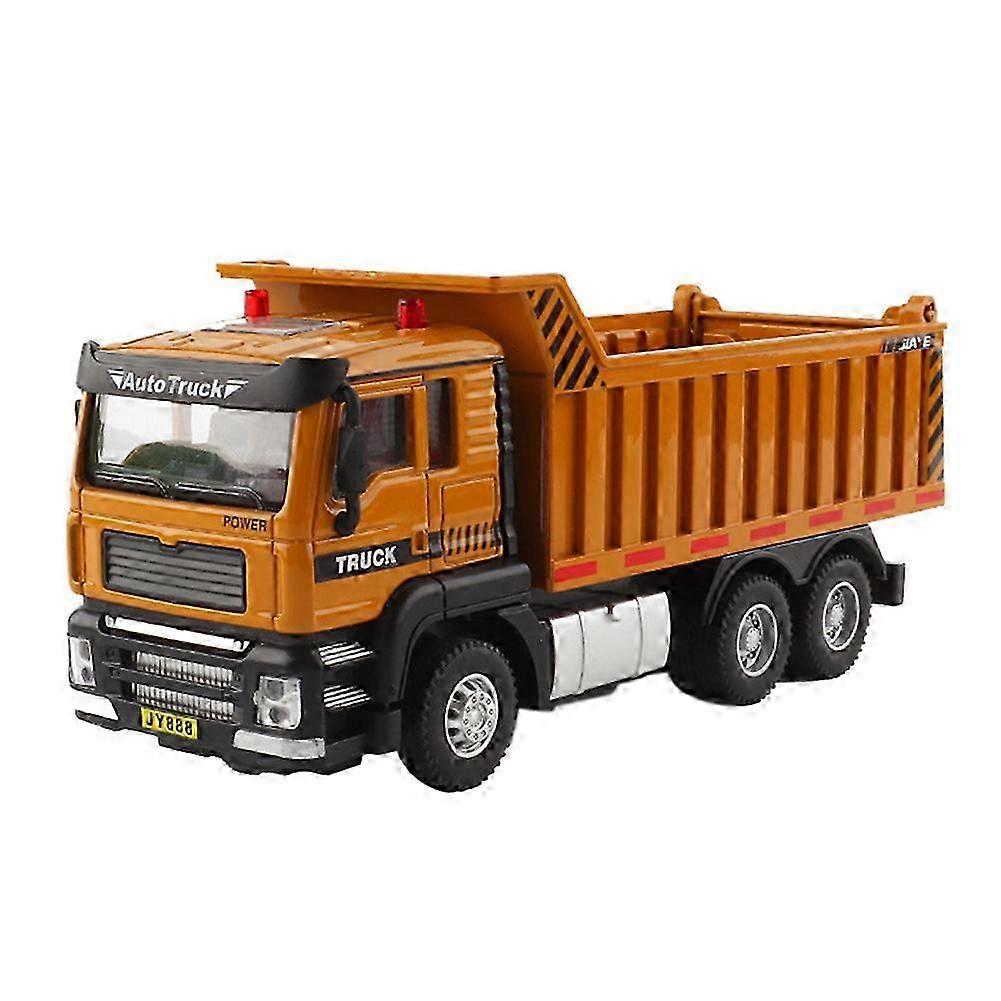 2025 Children's toy pull back dump truck scene simulation