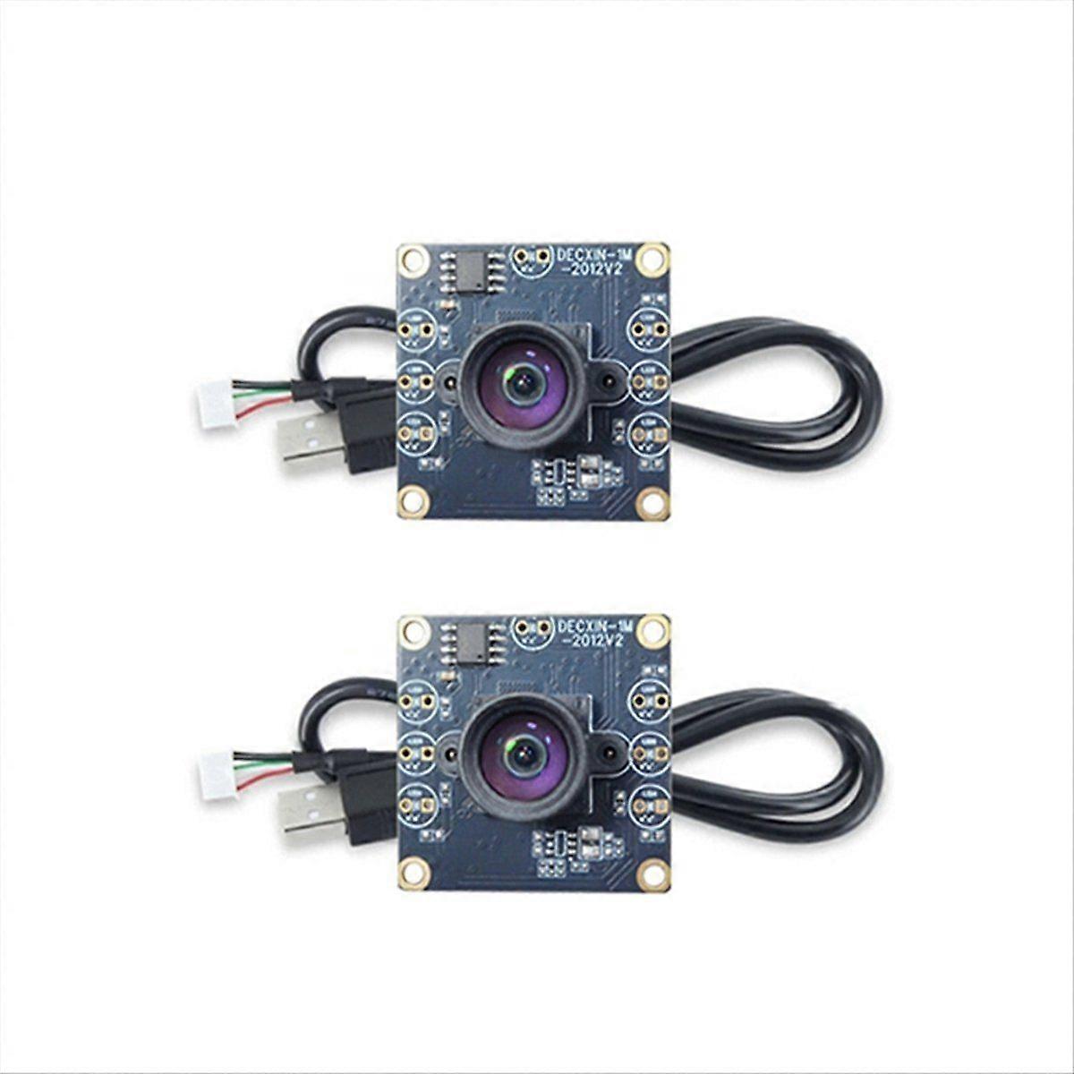 100 Degree Camera Module 1MP OV9732 USB 60cm Cable 2 Sets