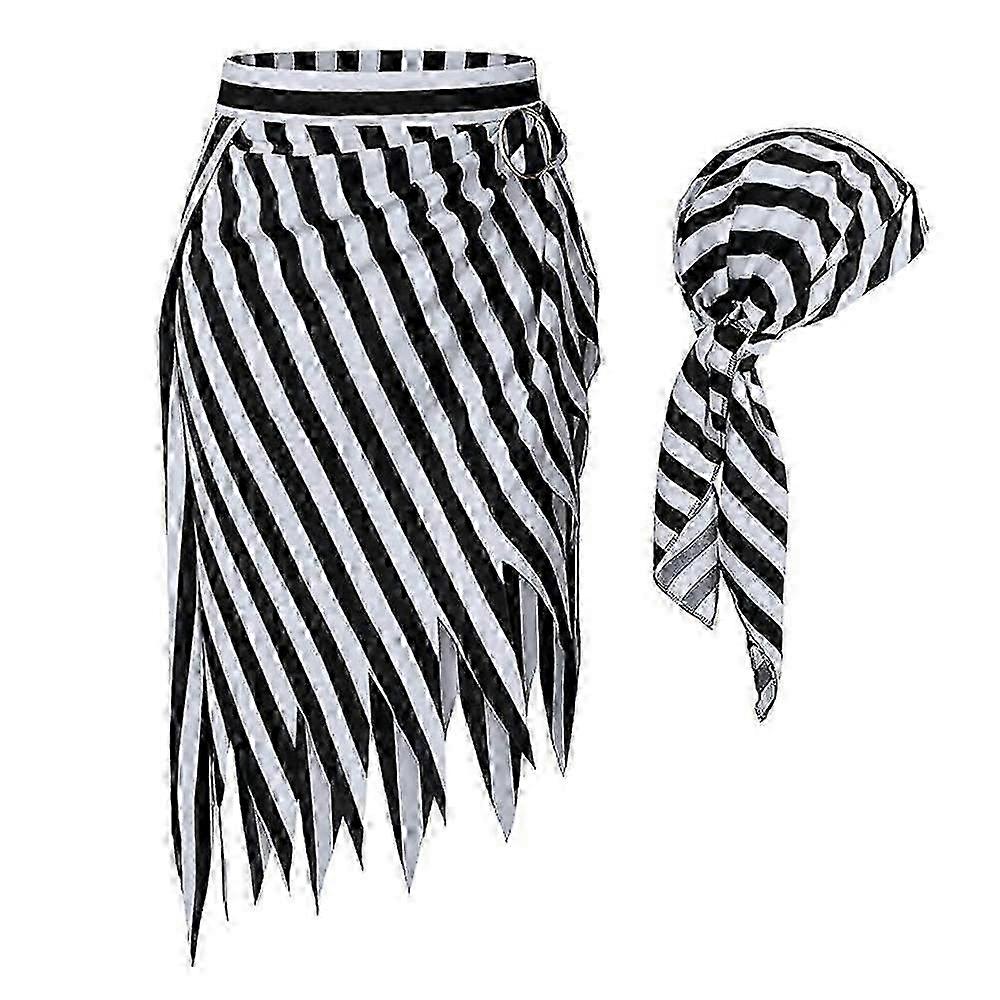 2024レディース海賊コスチュームコスプレルネッサンスブラウストップスコルセットウエストベルト海賊スカートスティペスヒー