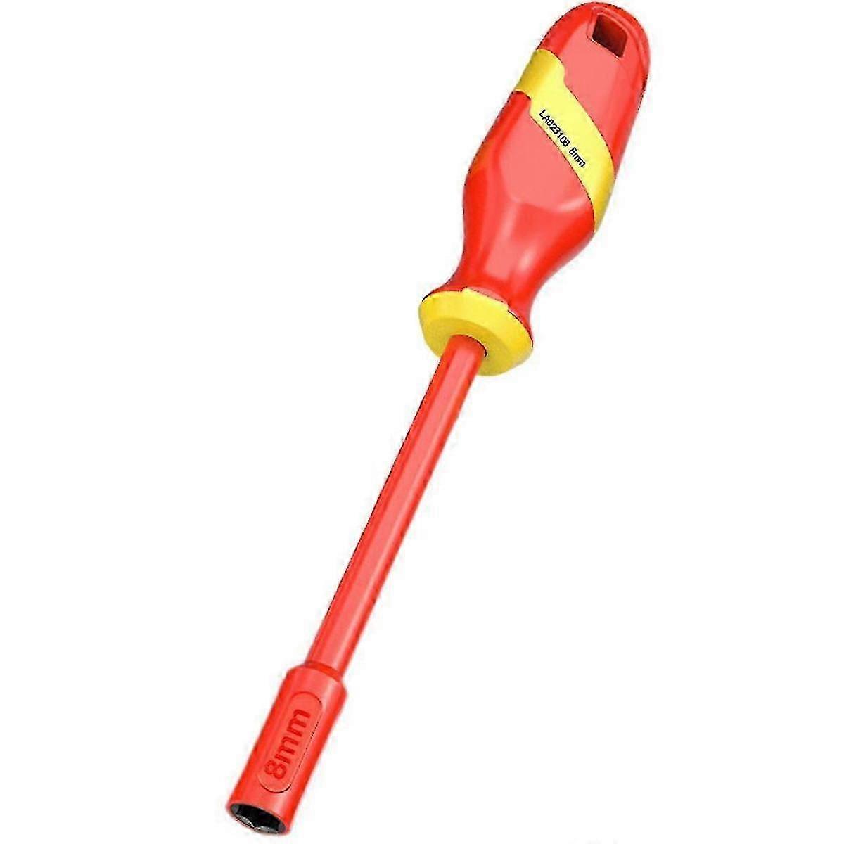 Insulated Nut Driver 1000V Multifunctional Hexagonal Socket Wrench Driver Compatible Electric Vehicles