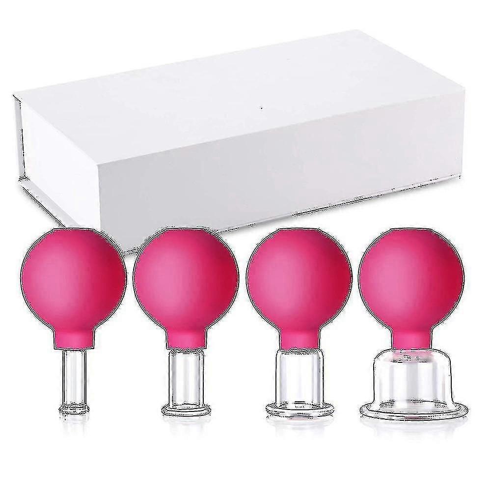 Cupping Glasses With Suction Ball - High-quality Cupping 4pcs-set