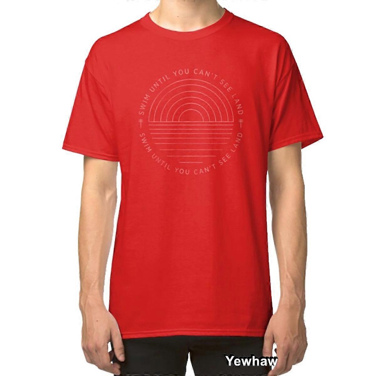 Frightened Rabbit T-shirt swim until you cant see land band scott hutchison music