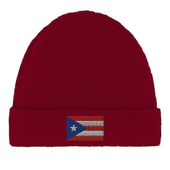 Puerto Rico Flag Cap in Red