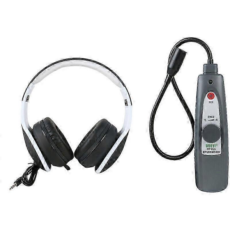 Ultrasonic Leak Detector Tool Gas Water Leak Pressure Vacuum Probes Ultrasonic Transmitter Stethoscope Fault Detector Edition