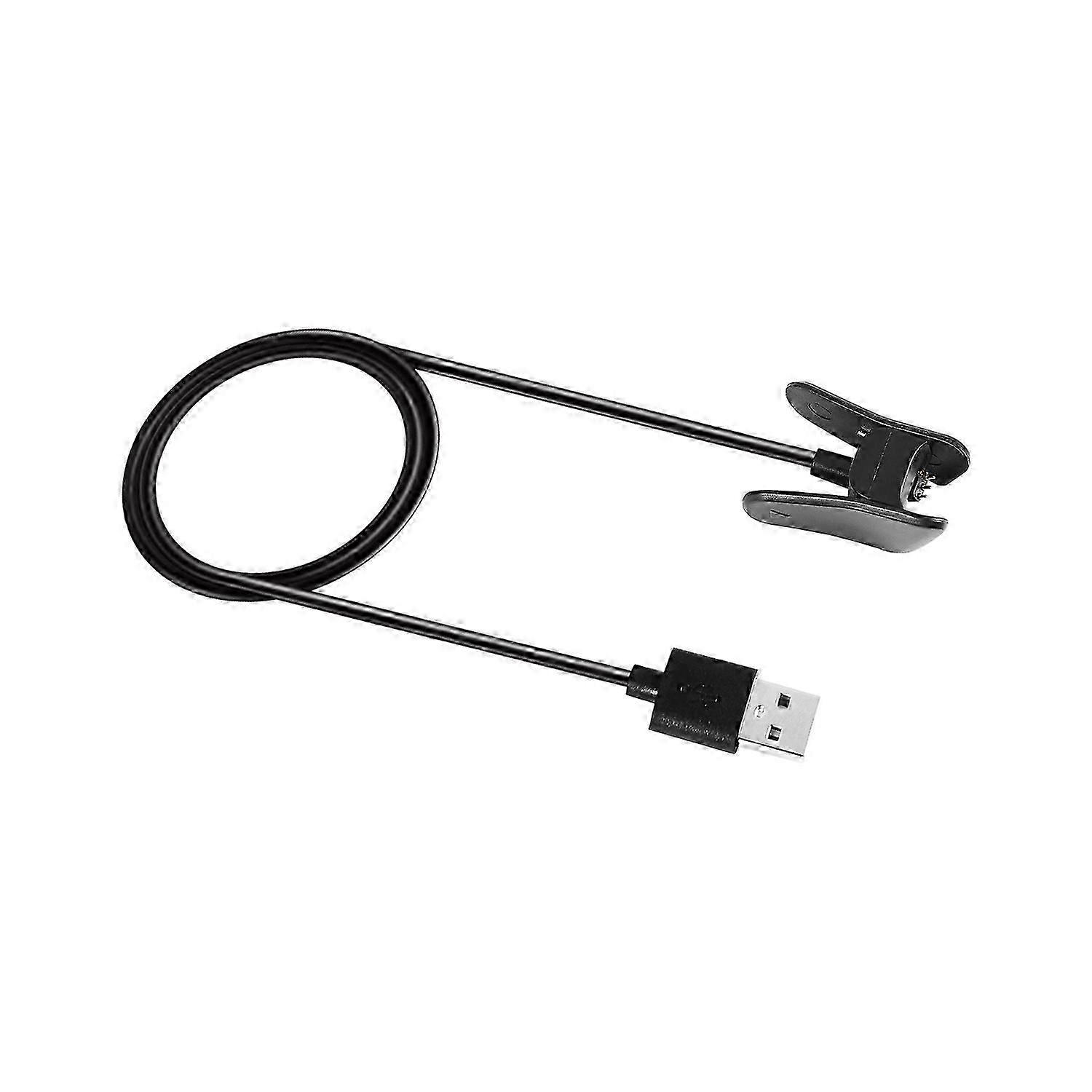 For Garmin Vivosmart 4 1m Replacement USB Data Sync Charging Cable Cord with Charging Clip Holder