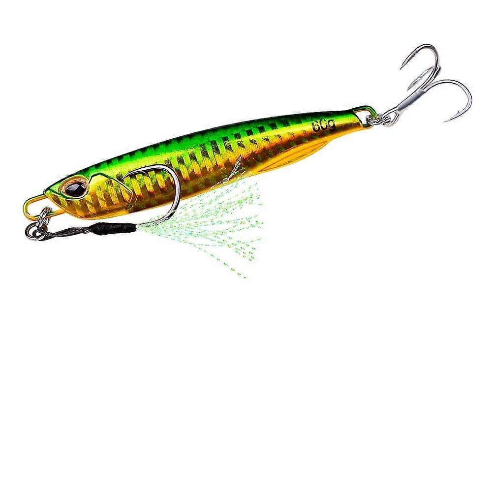 Scale Blade Lure 1060G Sinking Vibration Lure Artificial Feather For Bass Pike Perch Fishing Color A Size 40G