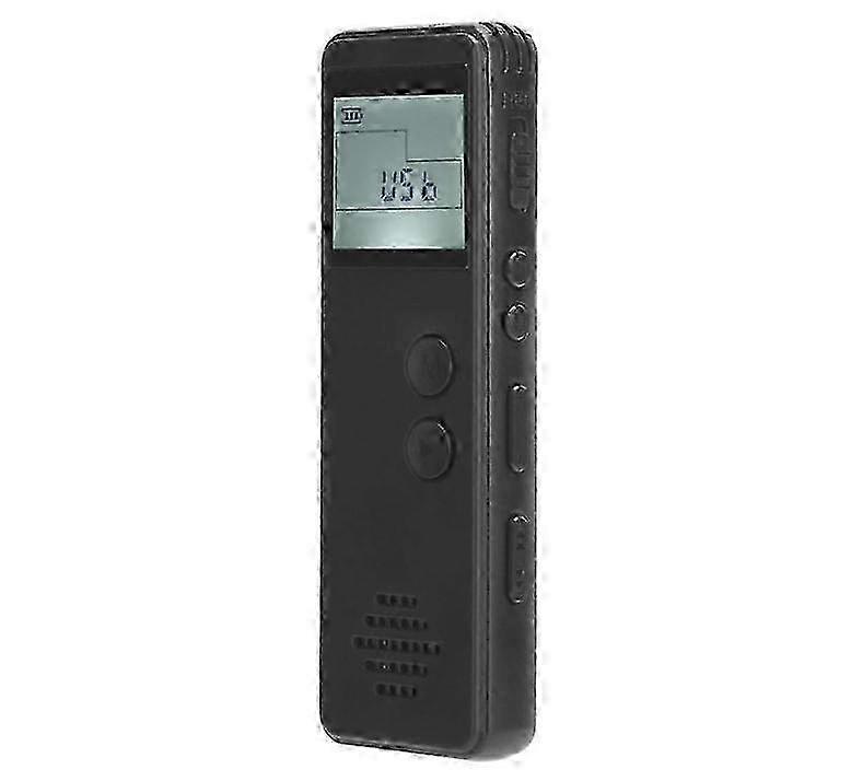 2025 Digital Voice Recorder, Mini Portable Professional Dictaphone Voice Recorder with MP3 Player Audio Sound Recording Device(Black)