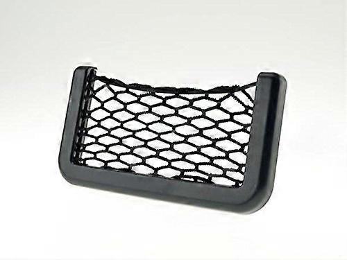Car Storage Compartment Net Universal Fit Mesh For Smartphones And Other Items Adjustable Phone Organizer