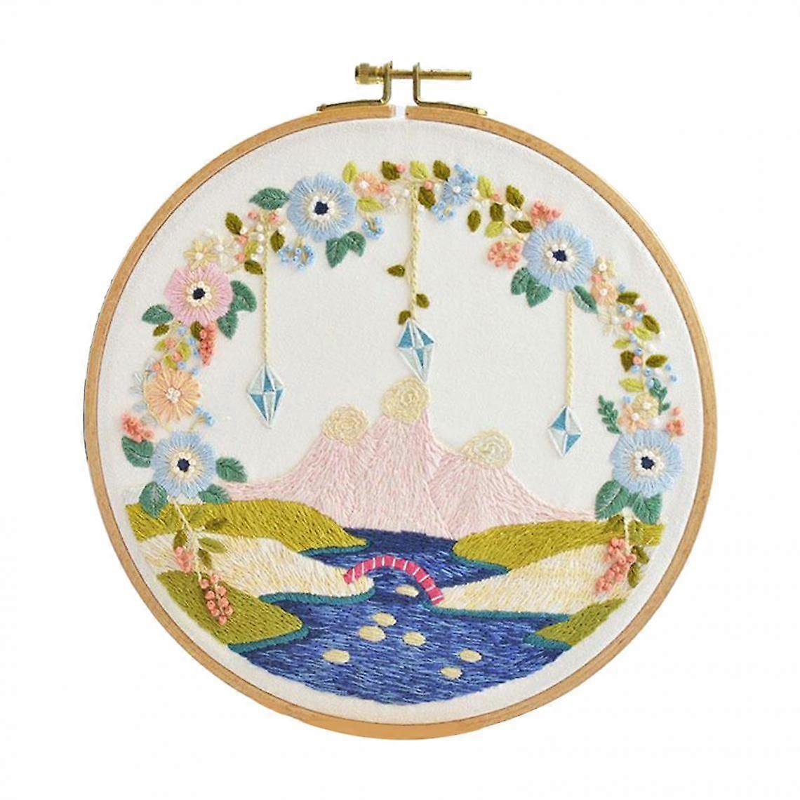 مضحك التطريز كاتب كيت الخيزران التطريز للمبتدئين الكبار نمط 1