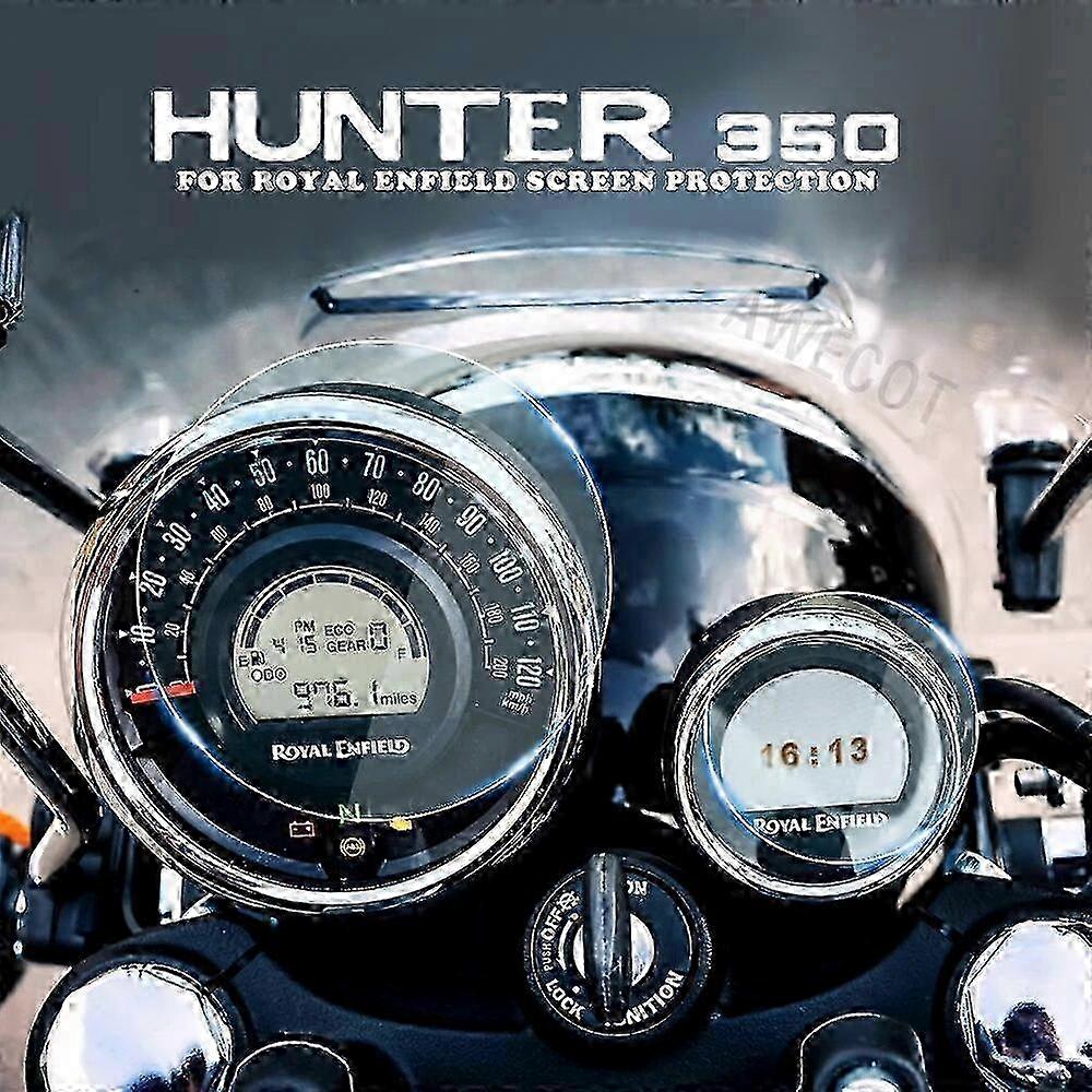 For Hunter 350 Motorcycle Cluster Scratch Cluster Screen Protection Film Protector