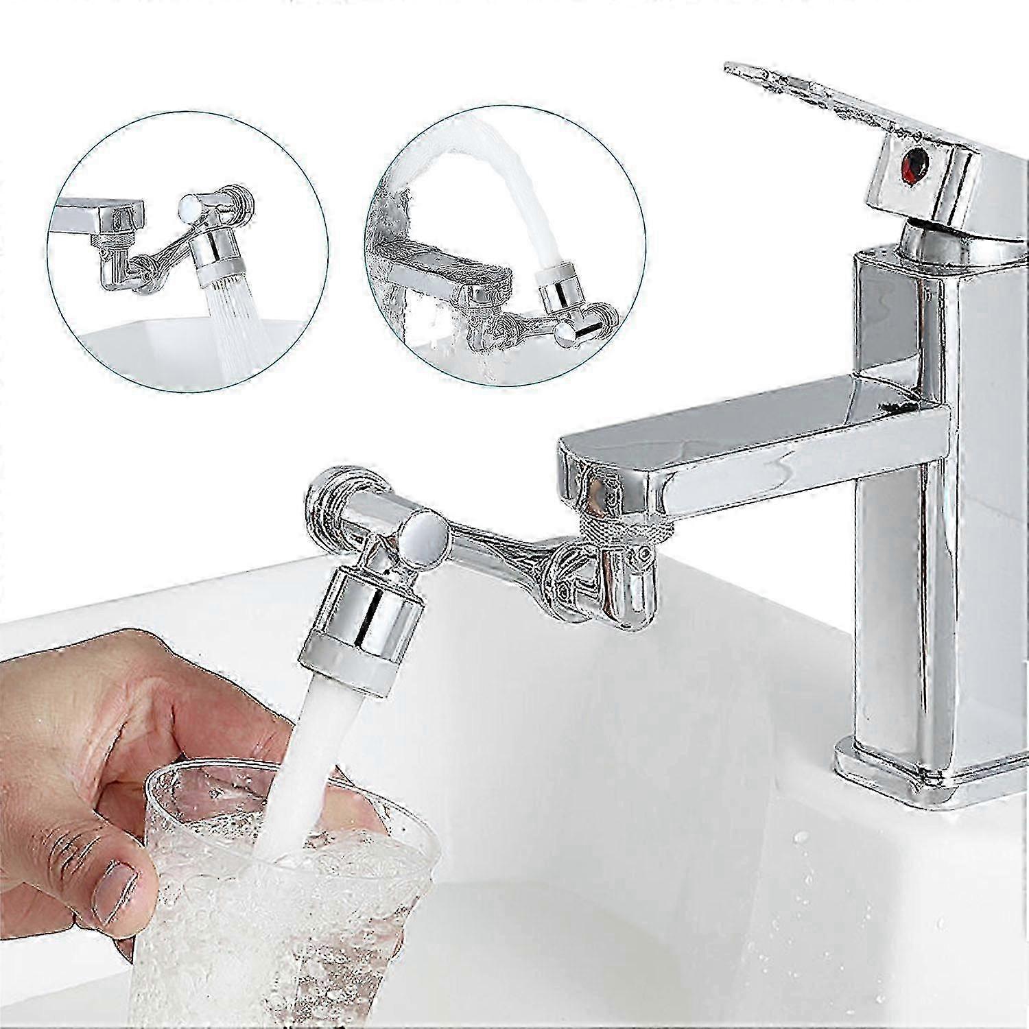 Spillproof filter faucet rotating out of faucet nozzle kitchen