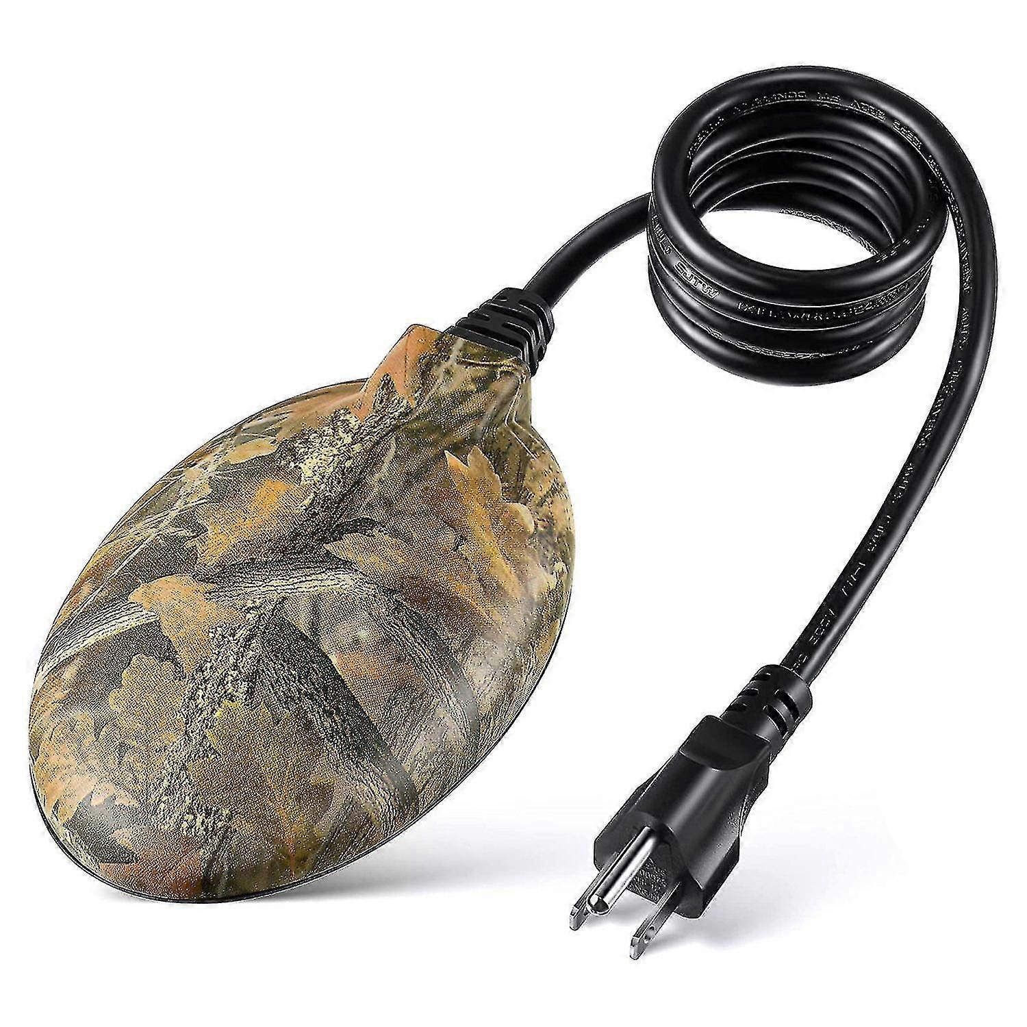 سخان حمام الطيور للهواء الطلق في فصل الشتاء ، سخان مياه مزيل الجليد 60 Deicer حراريا