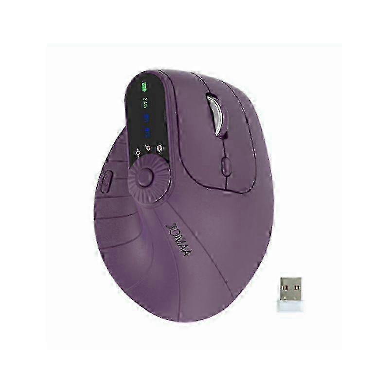 Saker Ergonomic Triple,Ergonomic Vertical Mouse: Tri-Mode Wireless, Rechargeable