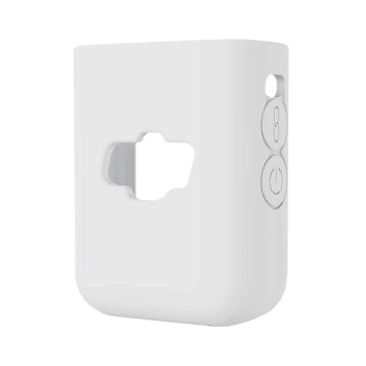 Silicone Protective Case for Mic 2 Wireless Microphone Scratch-Proof Protector Cover Camera Vlog White