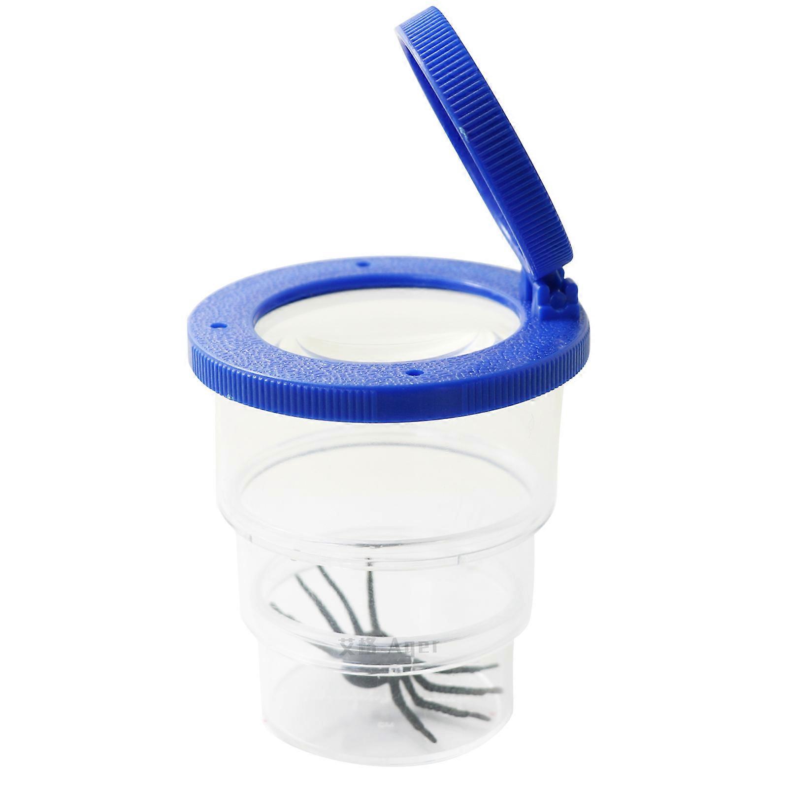 Insect box magnifying three-section cup exploration biological magnifying observation mirror children's outdoor adventure tool