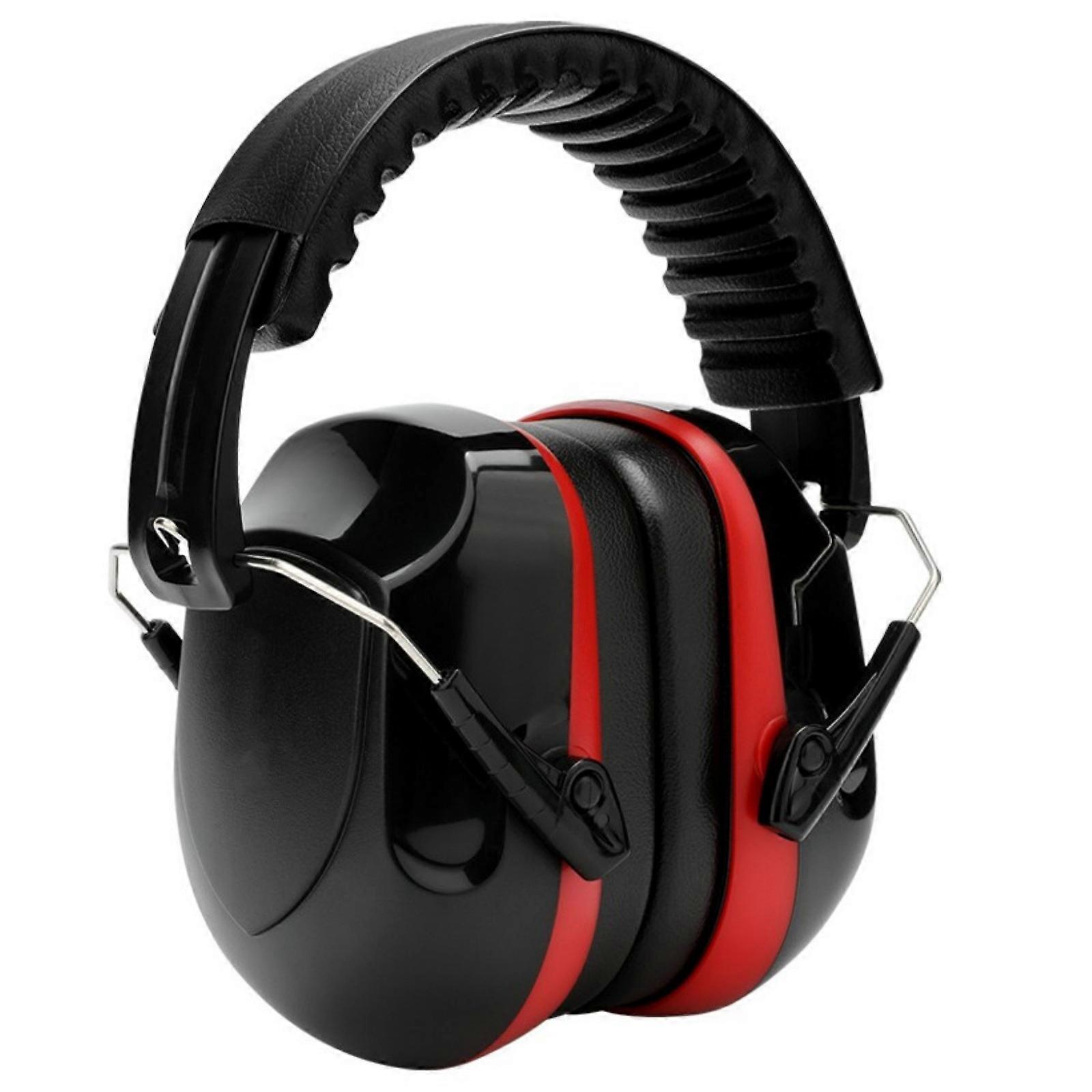 Bloqueio de som Crianças Adolescentes Proteções auditivas Protetores de ouvido para dormir 34dB Fone de ouvido com cancelamento de ruído vermelho