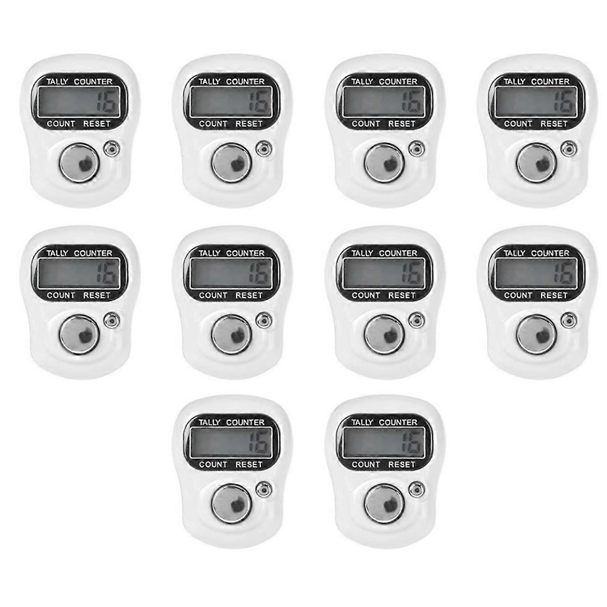 Kitchen Timer LED Finger Ring Counter Mini Quick Response Adjustable Circle LCD Display Counter