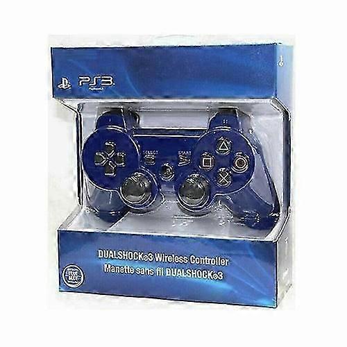 For PS3 Wireless DualShock 3 Controller Joystick GamePad Blue