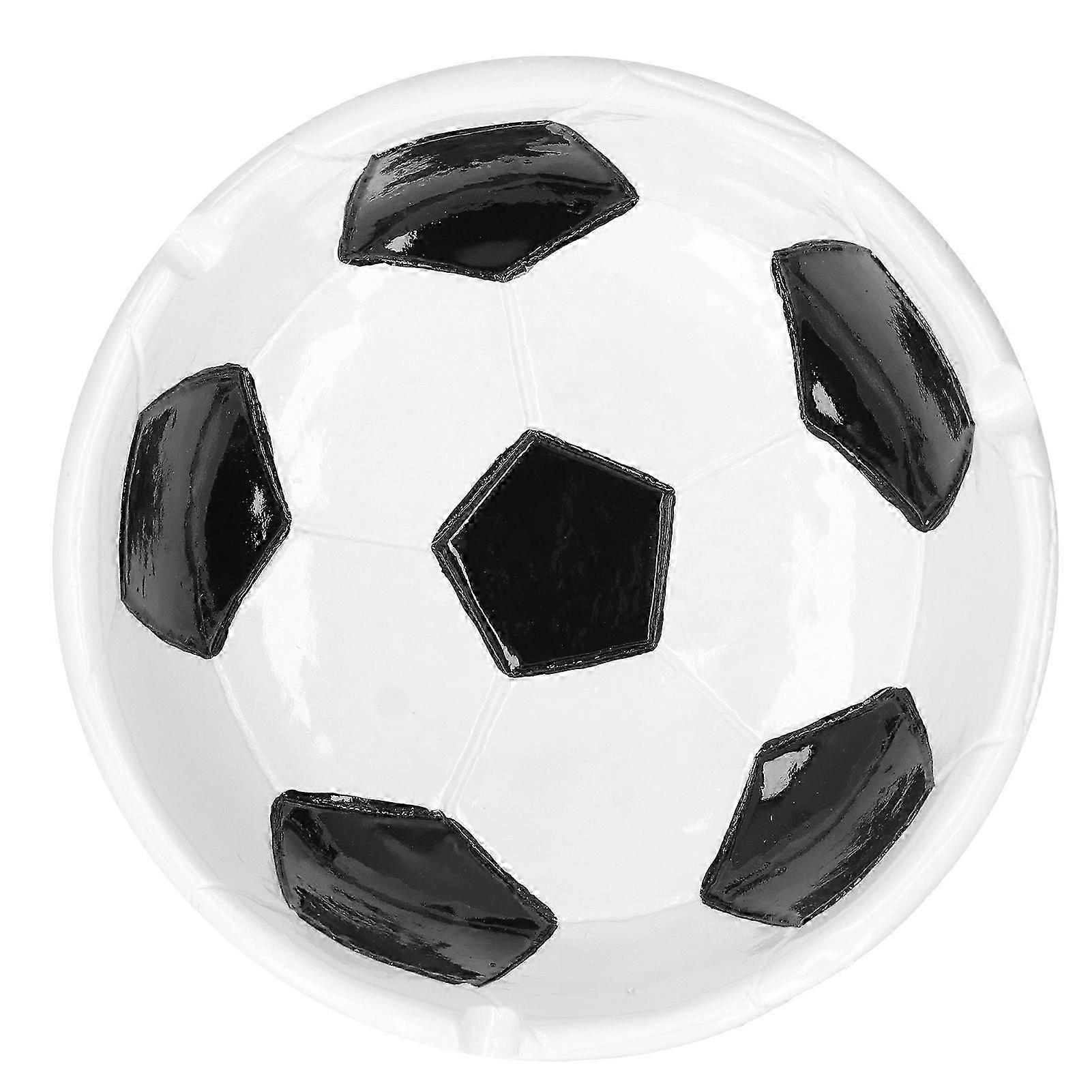 Decorative Ashtray for Smokers with Football Shape and Resin Craftsmanship