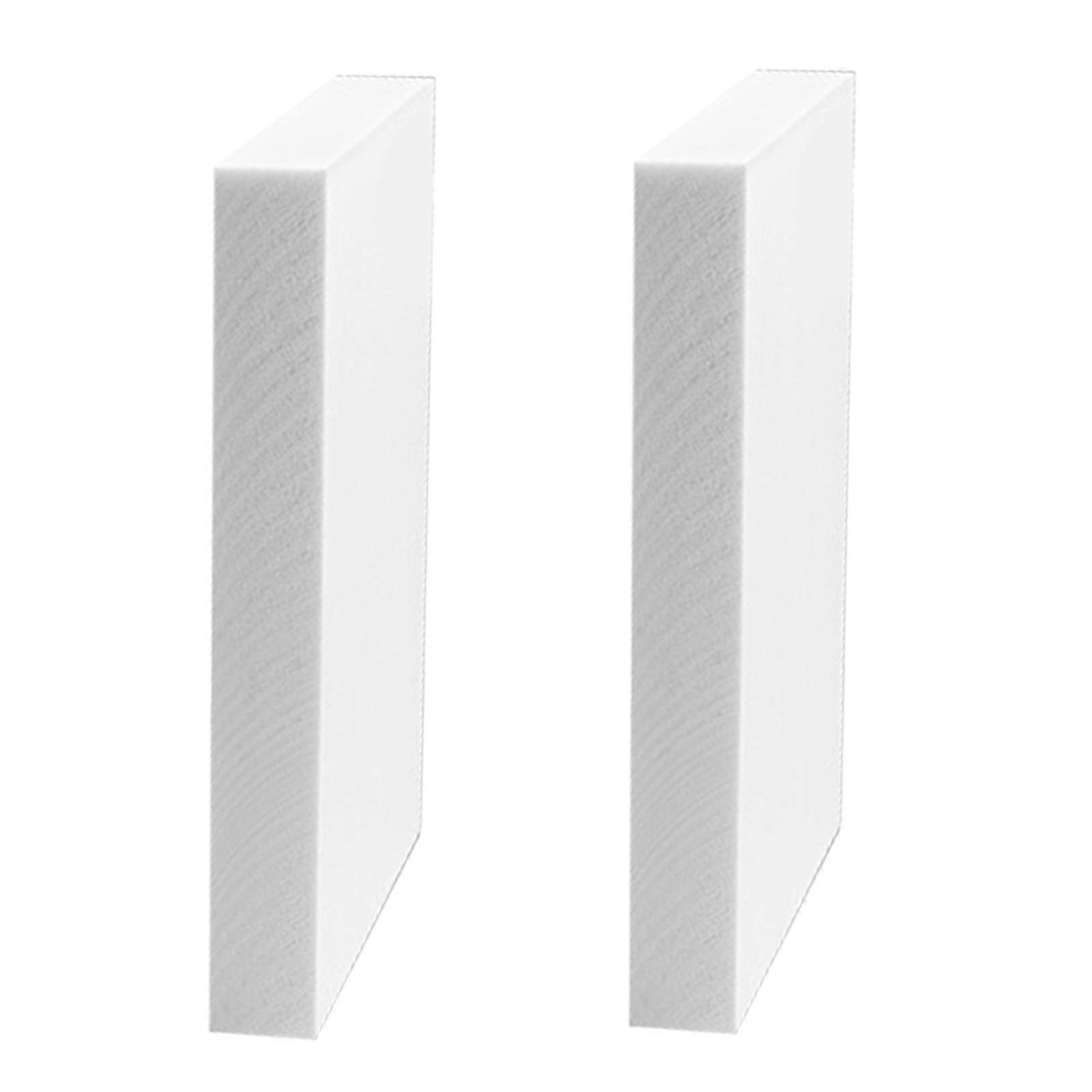 2 Pieces Foam Boards for Insulation and Soundproofing Arts and Crafts Projects White/Blue Foam Sheets Model Making  White