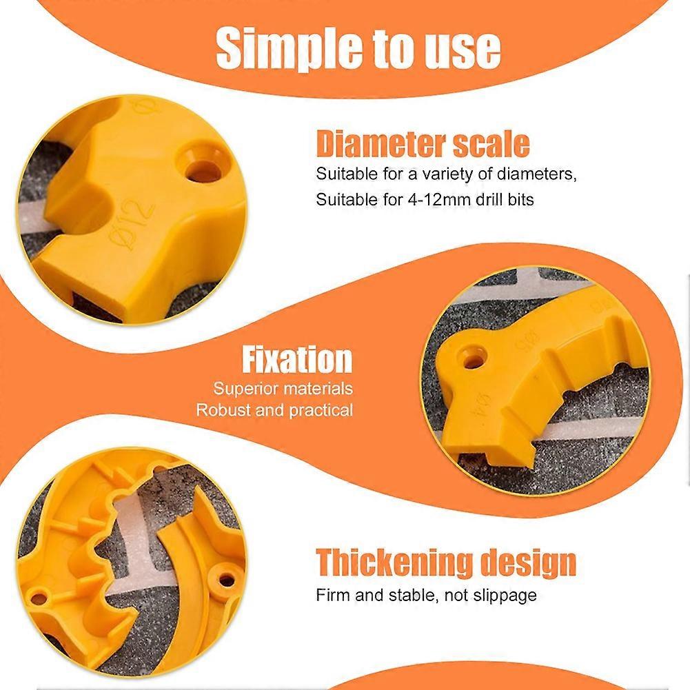 Drill Bit Sharpener for All Bits(5/64-5/8 Inch ), Multipurpose Drill Bit Grinding Tool Attachment with Grinding Wheels