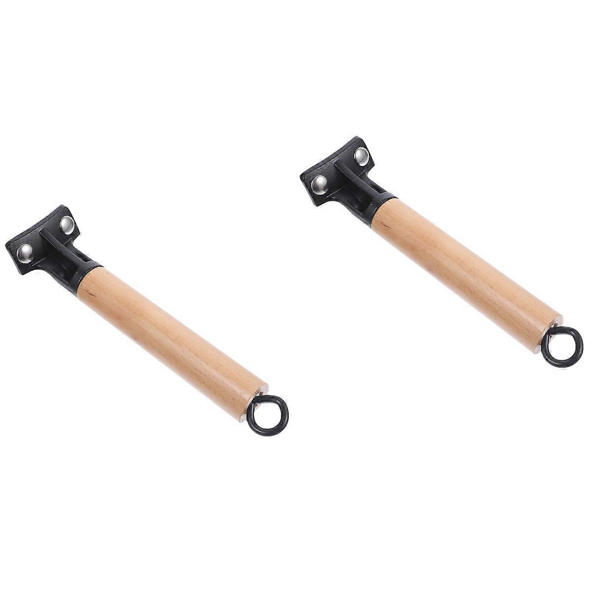 2pcs Anti-scald Pot Handle Frying Pan Handle Pan Handle Replacement Cookware Replacement Pot Handle