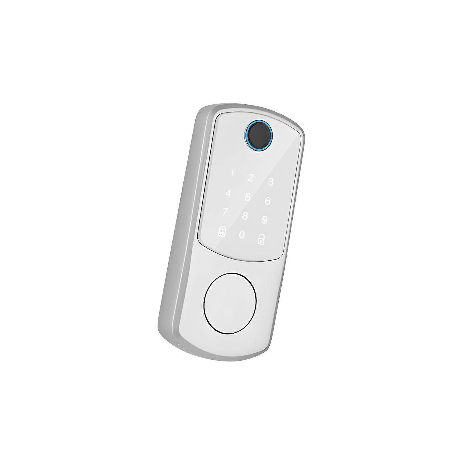 Dactylogram Recognition Intelligent Lock Automatic Locking Structure Live Alerts Keypad Card Key Access For Rental Properties Multicolor