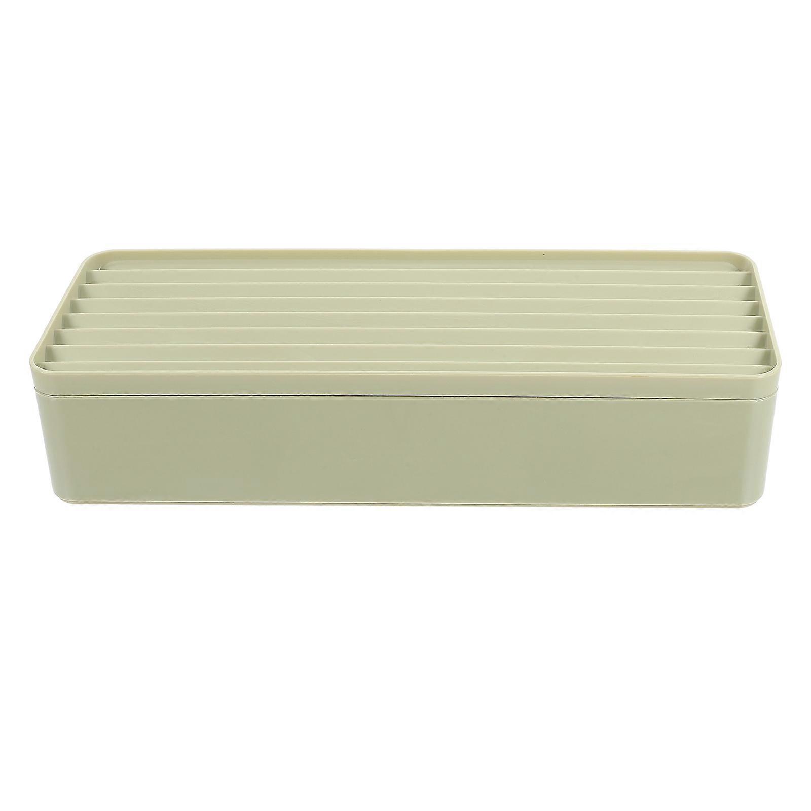 Cord Organizer Box Plastic Cable Management for Desktop Use 3Pcs