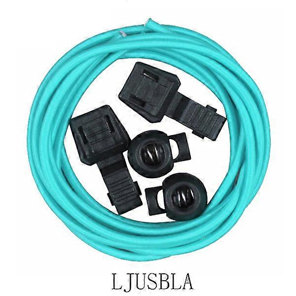 Elastic Shoelaces (Including Drawstring) Length: 100cm Light Blue