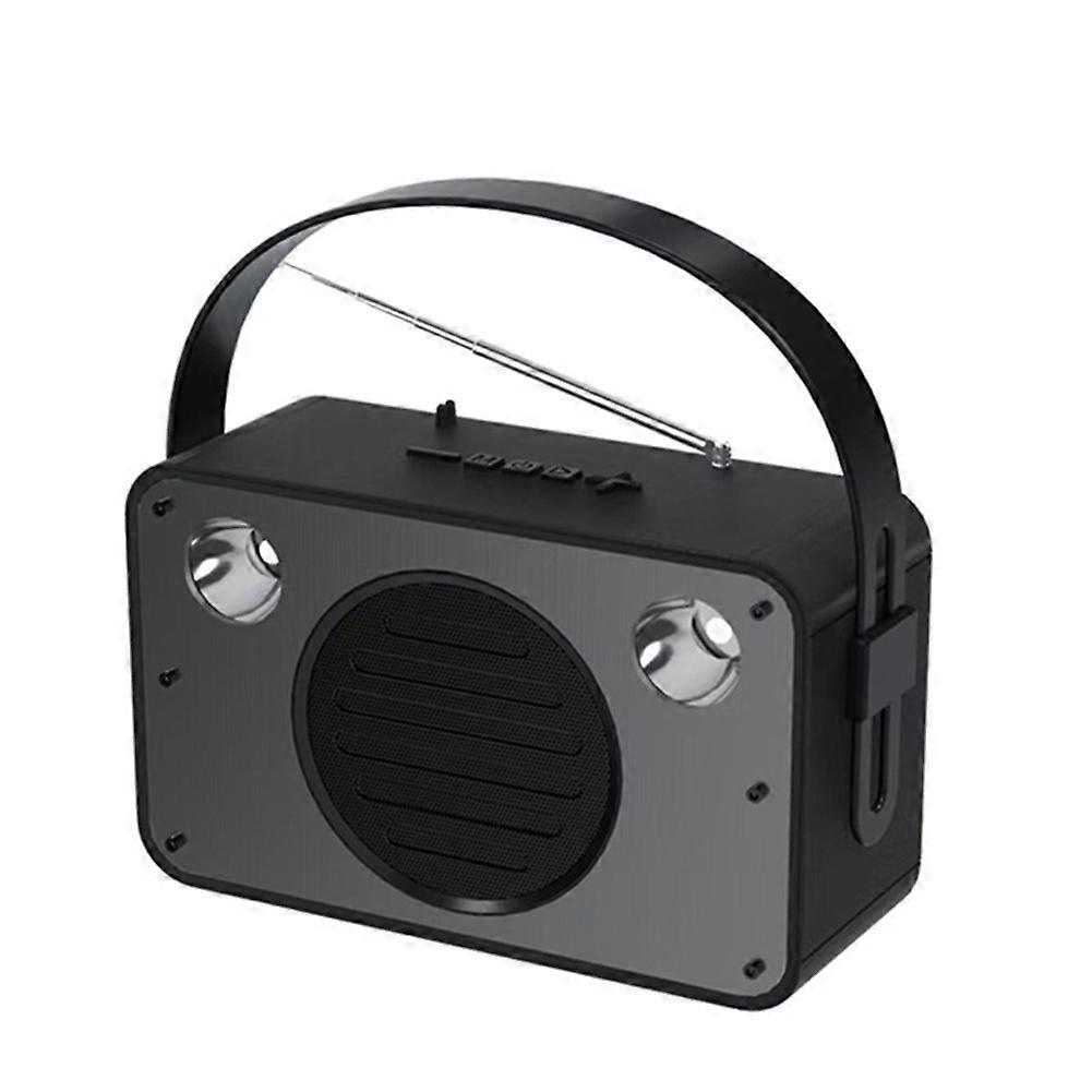 Outdoor Portable Bluetooth Speaker Multi-Functional Solar-Powered Emergency Charging Light and Speaker