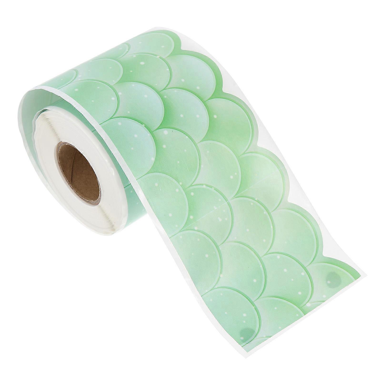 Pattern Blackboard Border Sticker for Classroom Use 2 Rolls