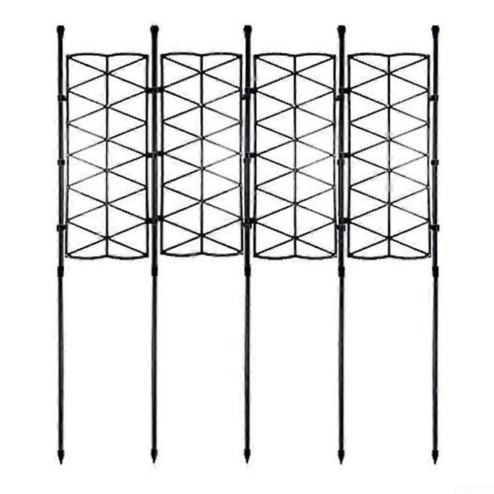 Adjustable Plant Trellis Garden Support for Climbing Plants Tomatoes Cucumbers RustResistant Frame