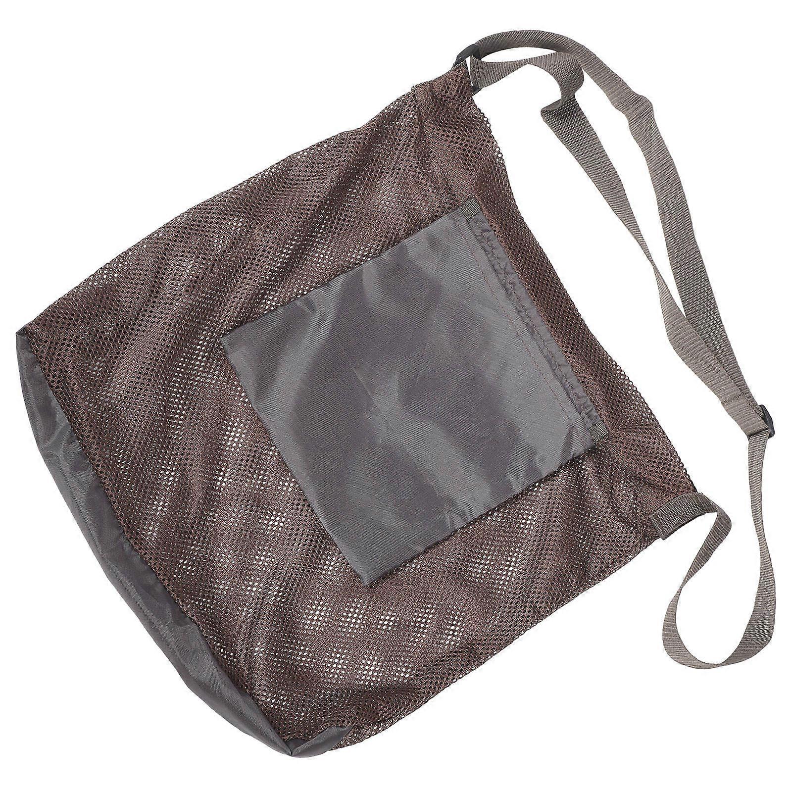 Mushroom Bag Mesh Picking Bag Foraging Shoulder Pouch