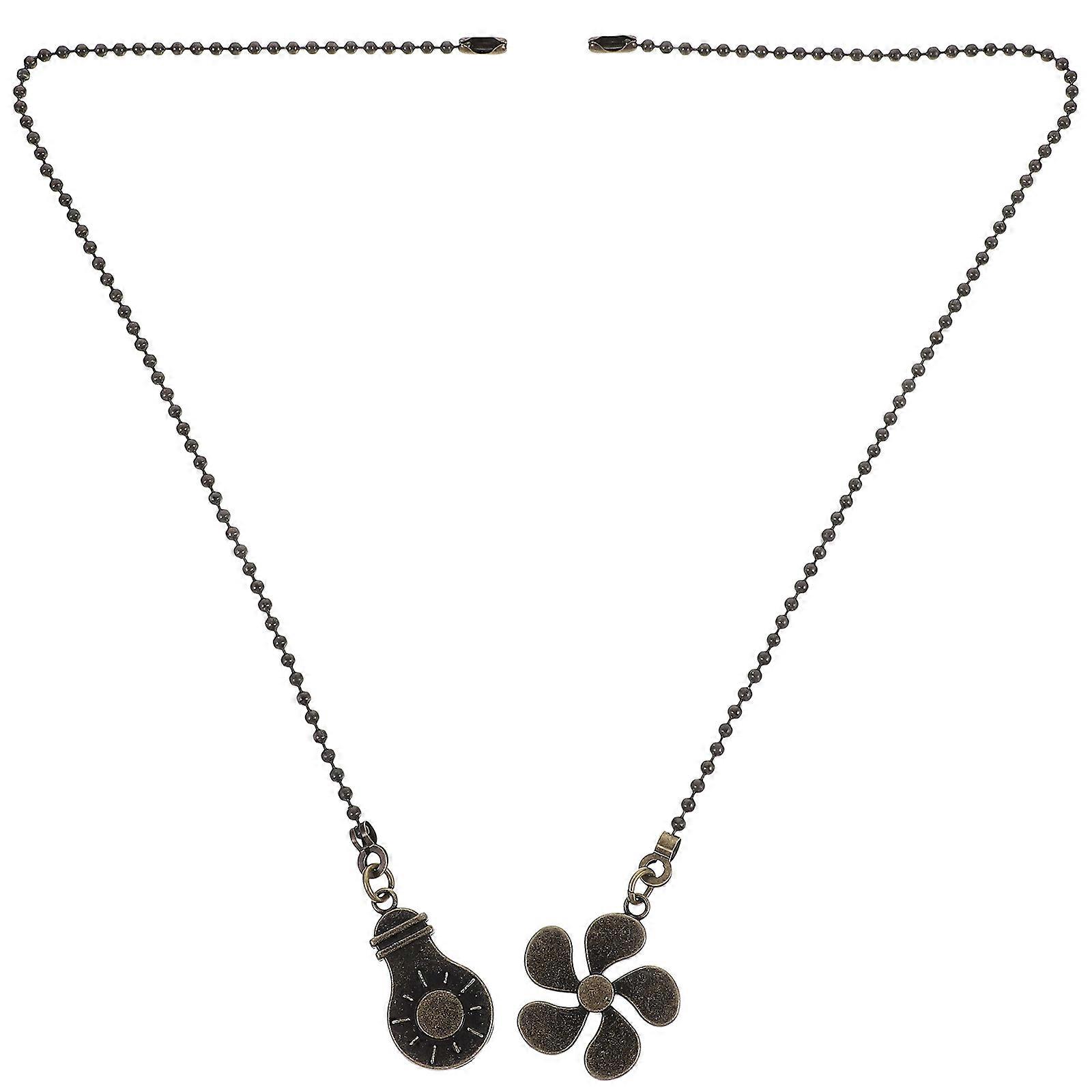 Ceiling Fan Chain Extension Fan Pull Chain Decorative Pendant 2Pcs