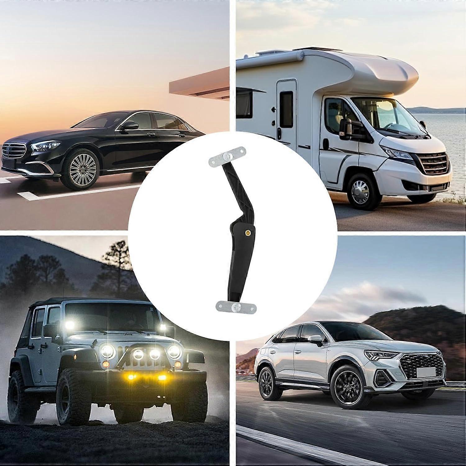 Roof Cargo Box ShockProof Support Bracket with RustProof Construction and Universal Quick Install