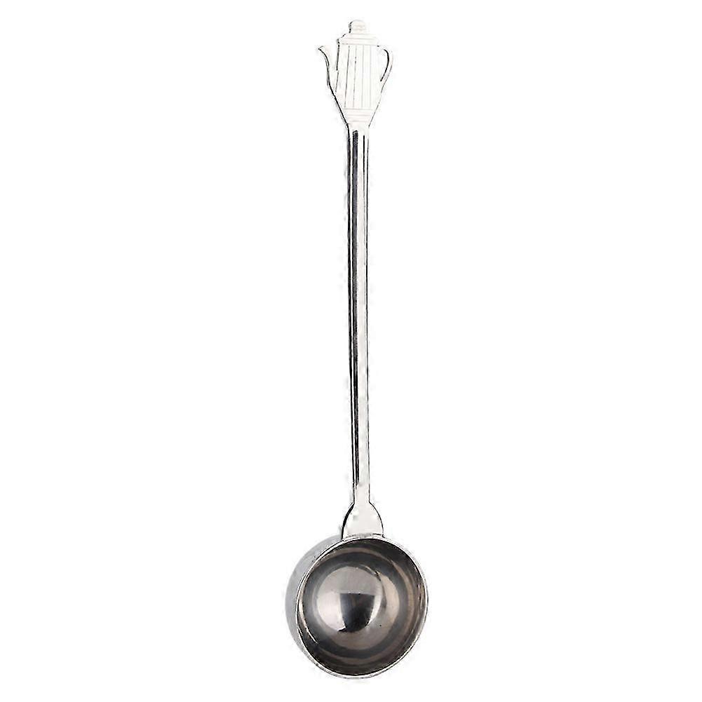 2026 Stainless Steel Coffee Long Handle Measuring Mixing Stirring Spoon Tableware