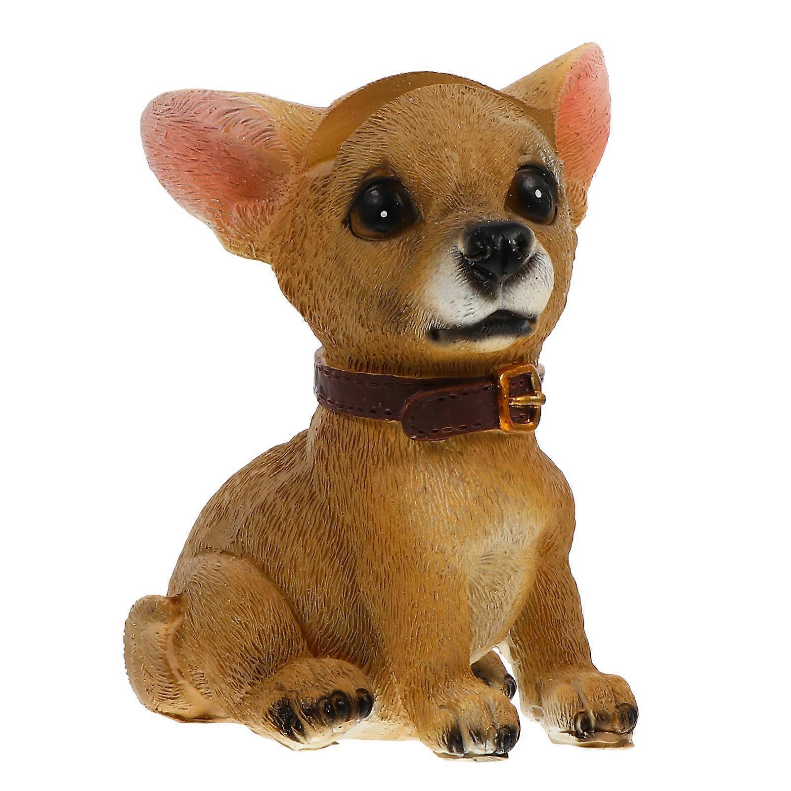 Spectacle Frame Dog Eyeglass Stand Holder for 2Pcs Desk Accessory