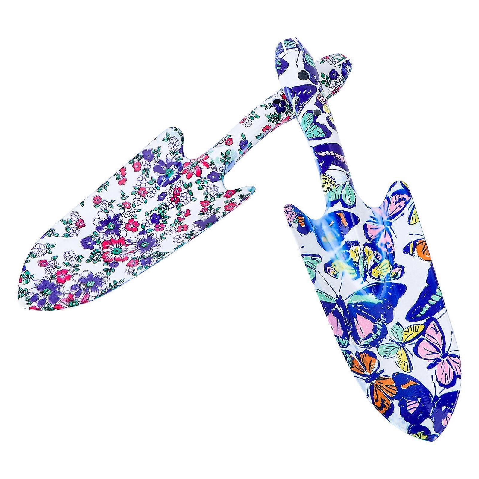 Garden Printed for Planting Use 2Pcs Durable Iron Tools