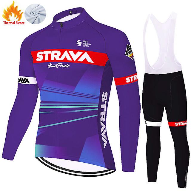 Maglia ciclismo manica lunga, pile termico, kit ciclismo invernale | Fruugo  CH