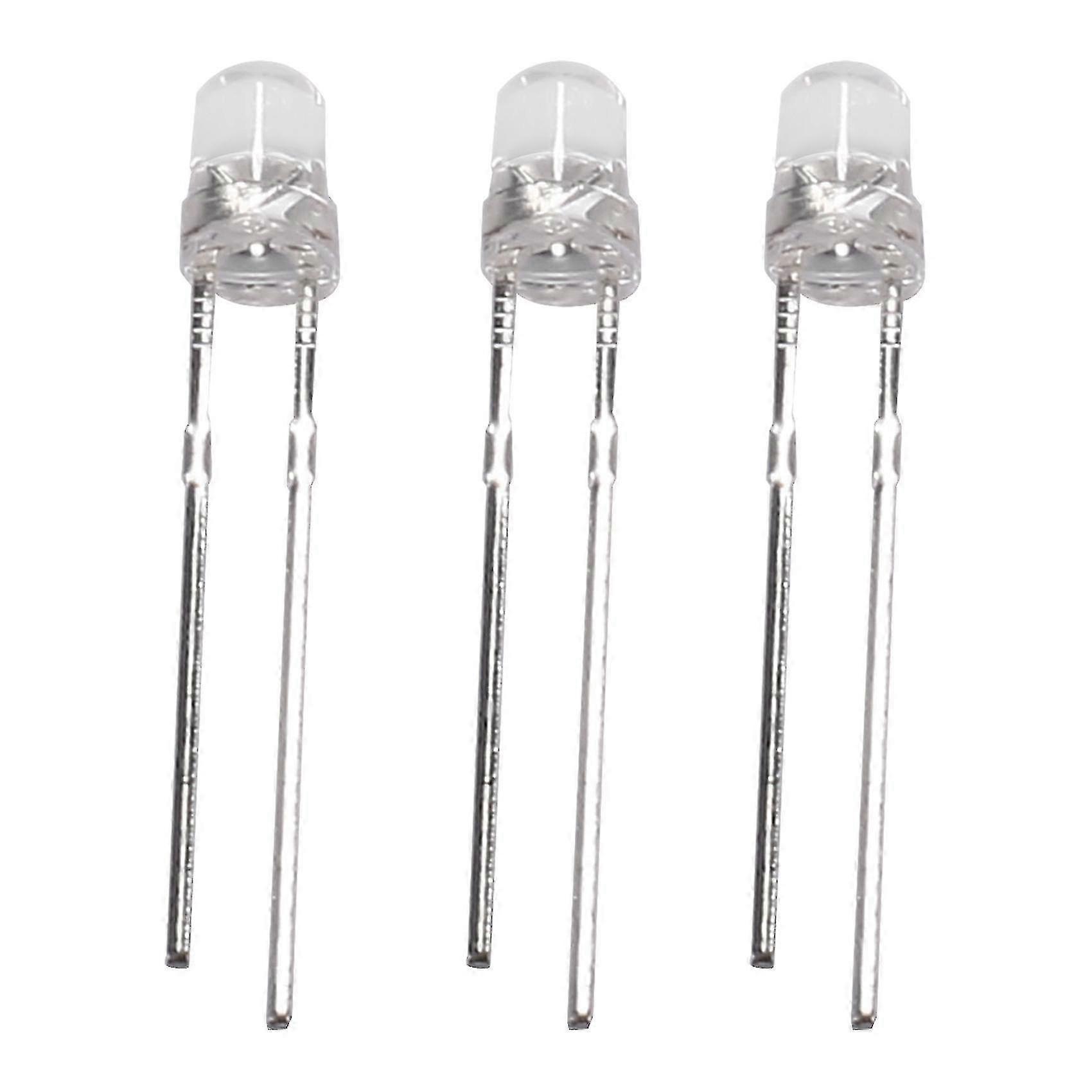 3mm White LED Light 100pcs Light Emitting Diode Edition 0703