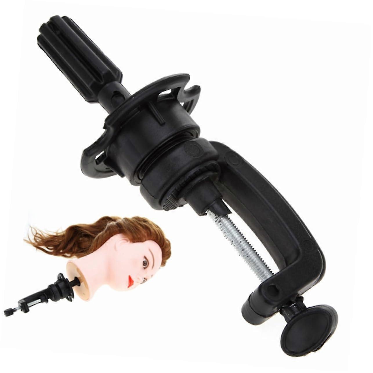 Adjustable Wig Stand Mannequin Head Holder for Styling Practice with Sturdy Construction
