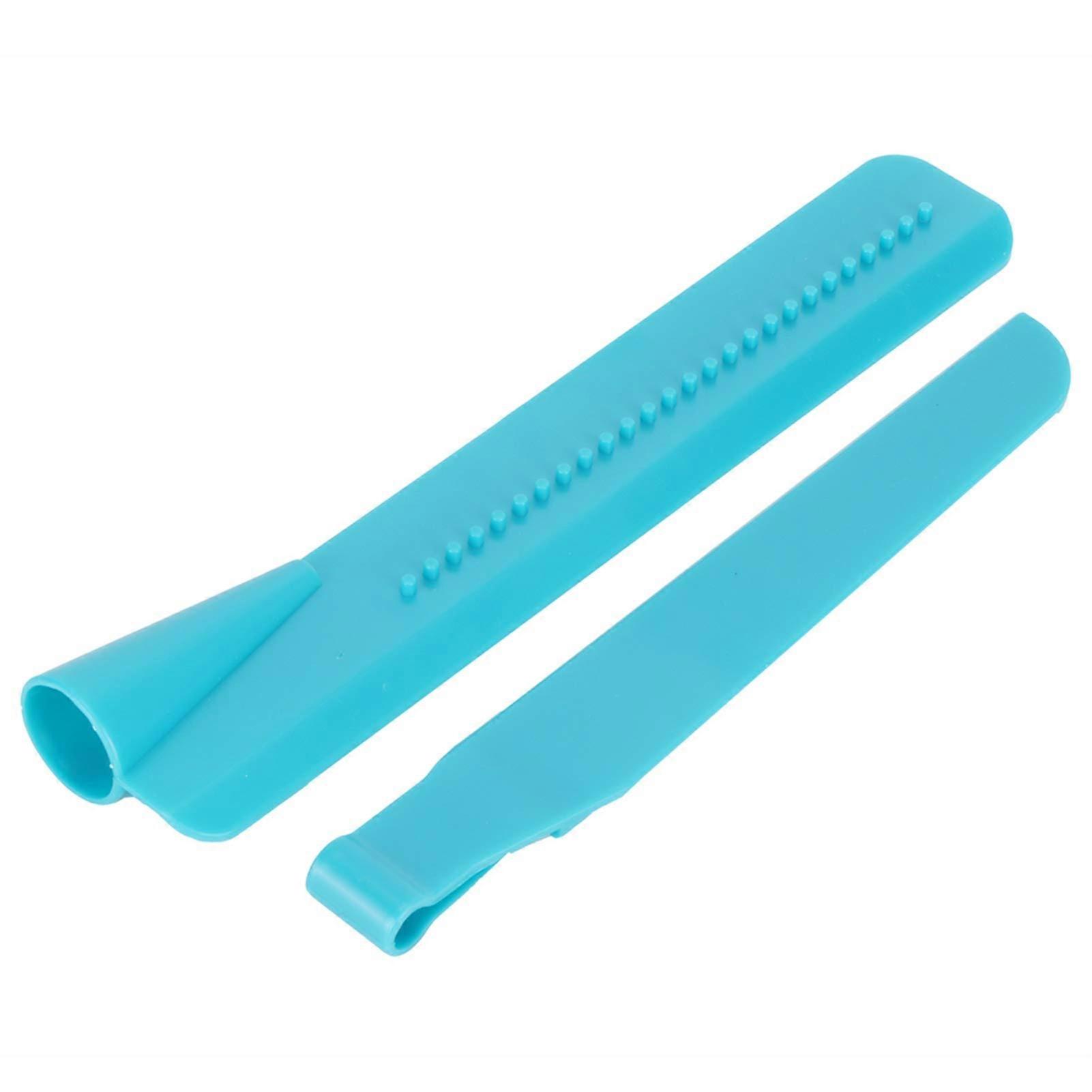 Adjustable Cake Scraper with Ergonomic Grip for Cupcakes Cookies Plastic Blue 1.2oz